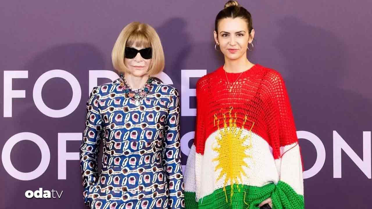 Vogue yöneticisinin kazağı gündem oldu