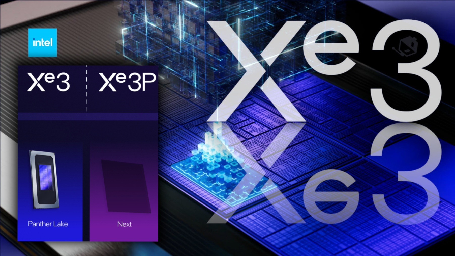 Intel, GPU yol haritasında değişikliğe gidiyor: Xe3P ve dahası