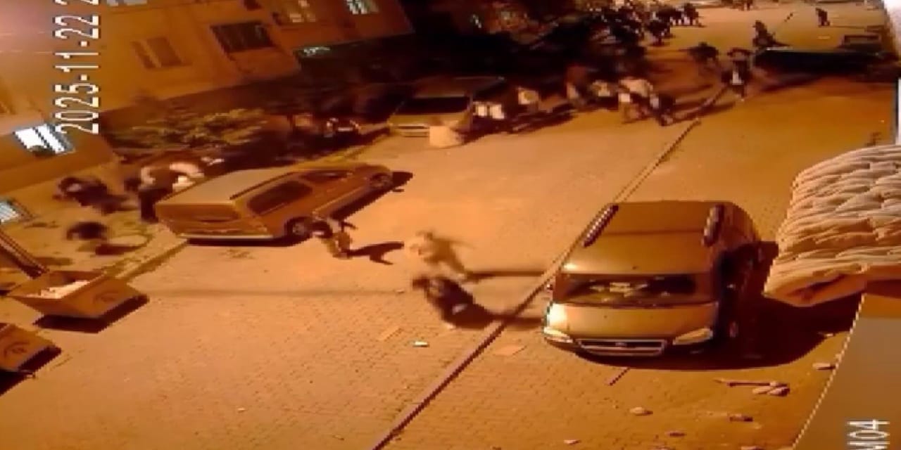 İstanbul’da taşlı sopalı kavga: Ne var ne yok birbirlerine attılar