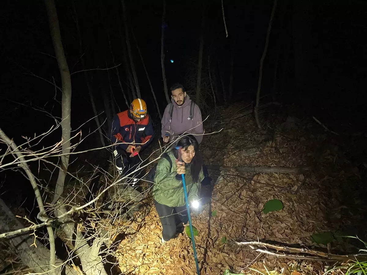 Kestel’de Mahsur Kalan İki Kişi Kurtarıldı