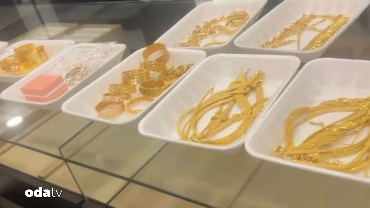 Adliyeden çalınan altınların fotoğrafları ortaya çıktı