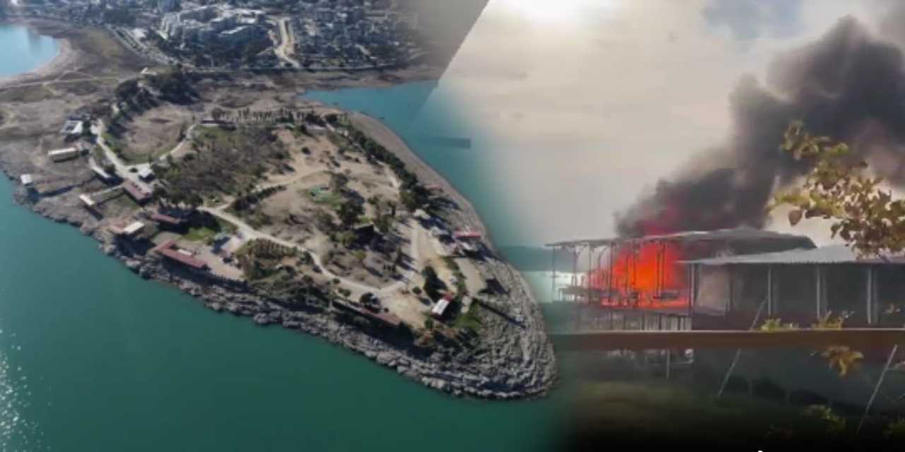 Amerikan Adası’nı yangın yerine çevirdiler! Adana’daki yıkımda ortalık birbirine girdi