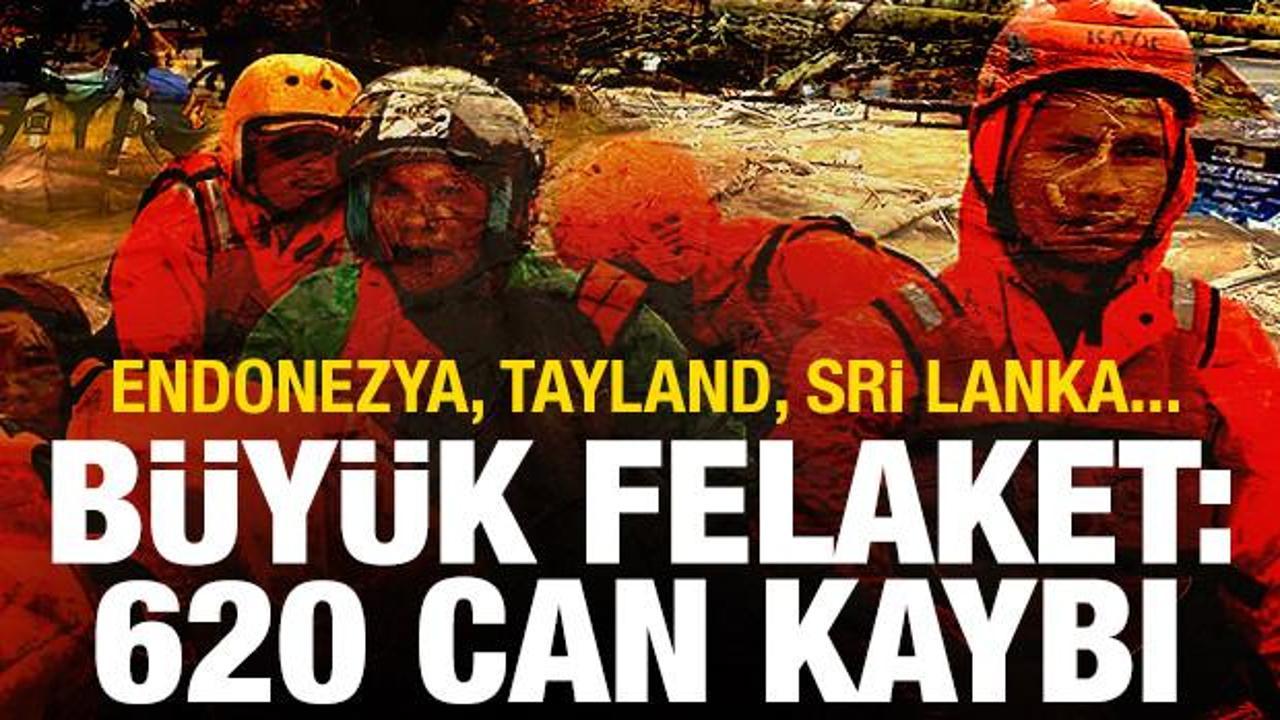 Endonezya, Tayland, Sri Lanka… Büyük felaket: Ölü sayısı 620’ye yükseldi