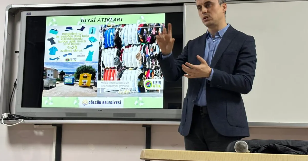 Gölcük’te gençlere sıfır atık bilinci aşılanıyor