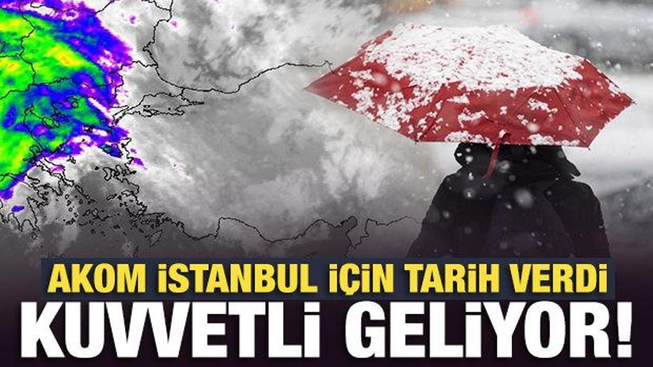 Son Dakika… Meteoroloji duyurdu: Kar geliyor! İstanbul için tarih verildi